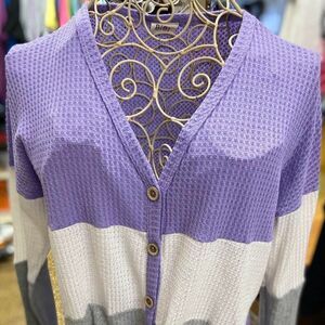 Waffle‎ Knit Top